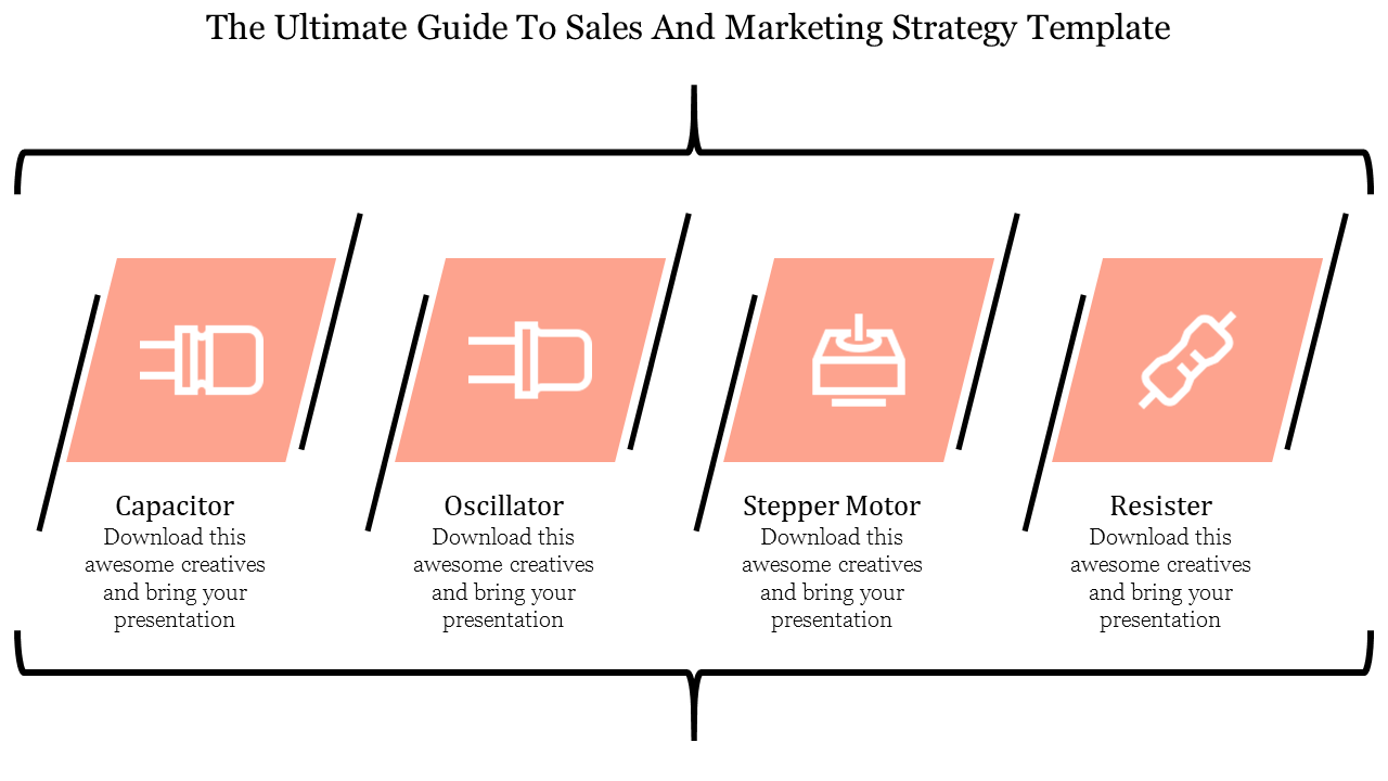Free - Vertical layered Sales And Marketing Strategy template for PPT & Google Slides